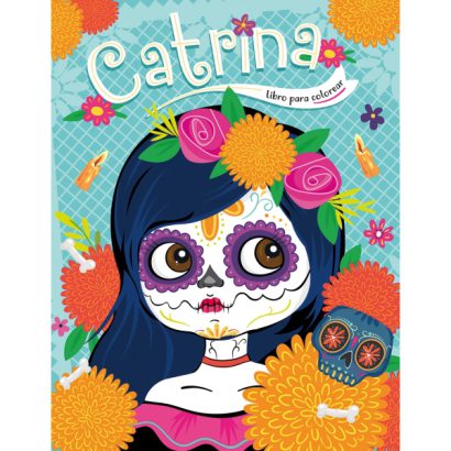 CATRINA LIBRO PARA COLOREAR