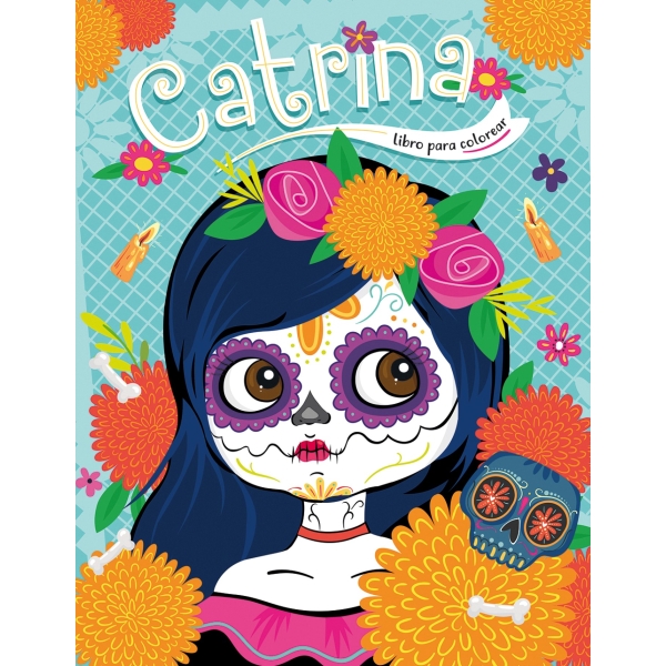 CATRINA LIBRO PARA COLOREAR