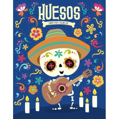 HUESOS LIBRO PARA COLOREAR