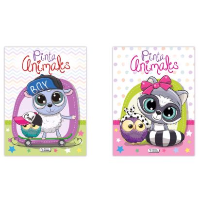 COLECCION PINTA ANIMALES COOL (PACKx2)