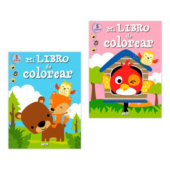 COLECCION MI LIBRO DE COLOREAR 2 TIT