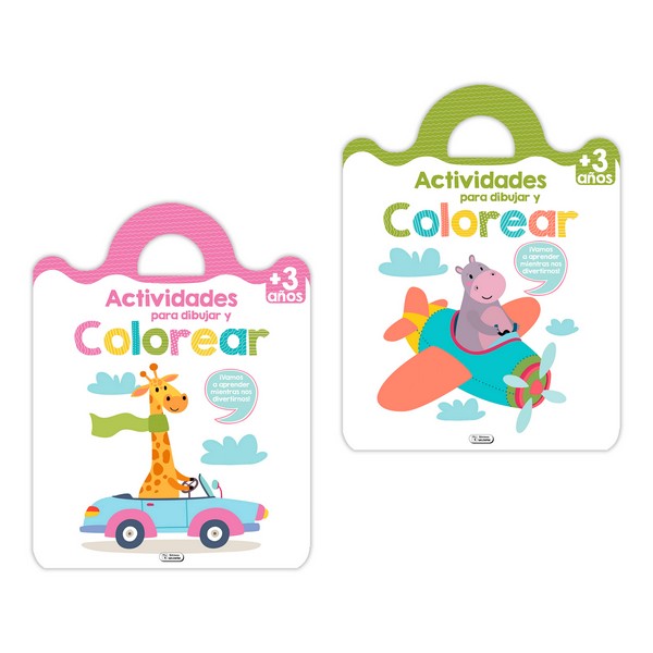 COLECCION ACTIVIDADES PARA DIBUJAR Y COLOREAR 2 TIT