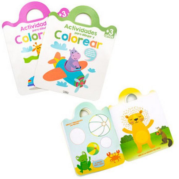 COLECCION ACTIVIDADES PARA DIBUJAR Y COLOREAR 2 TIT - Imagen 2