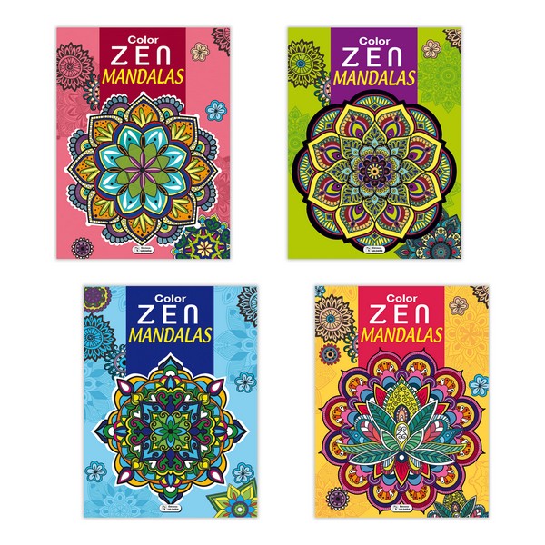 MANDALAS (COL. COLOR ZEN) (4 TIT)