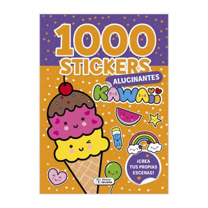 1000 STICKERS ALUCINANTES KAWAII