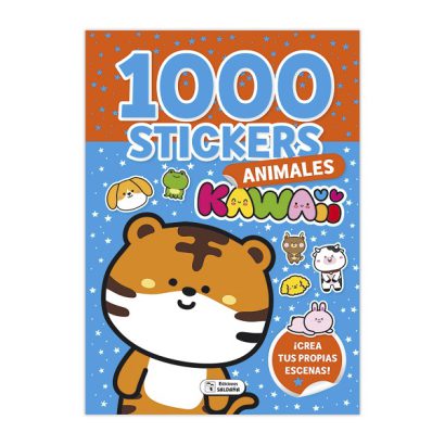 1000 STICKERS ANIMALES KAWAII