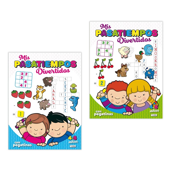 COLECCION MIS PASATIEMPOS DIVERTIDOS 2 TIT