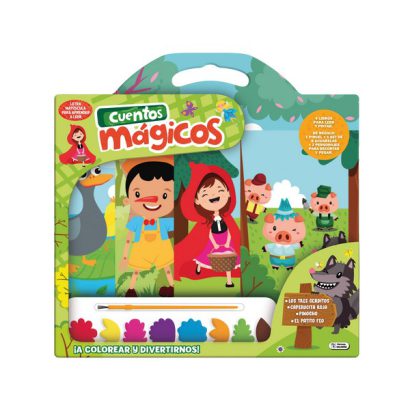 A COLOREAR Y DIVERTIRNOS CUENTOS MAGICOS