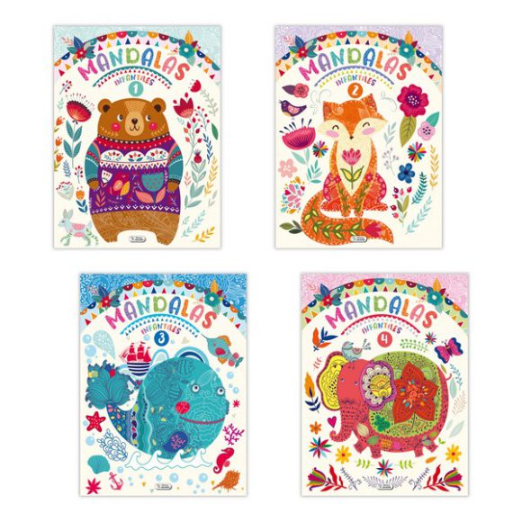 MANDALAS INFANTILES 4 TIT