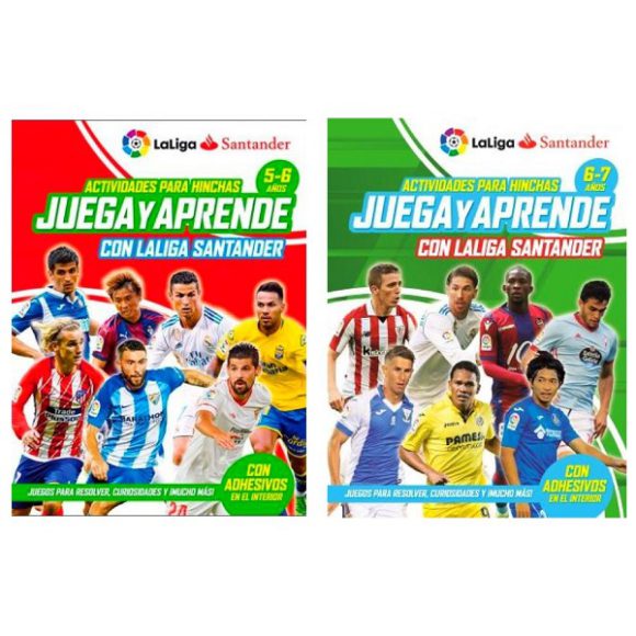 LA LIGA PACKx2 (JUEGA Y APRENDE LA LIGA 5/6 AÑOS VARIOS AUTORES 6/7 AÑOS)