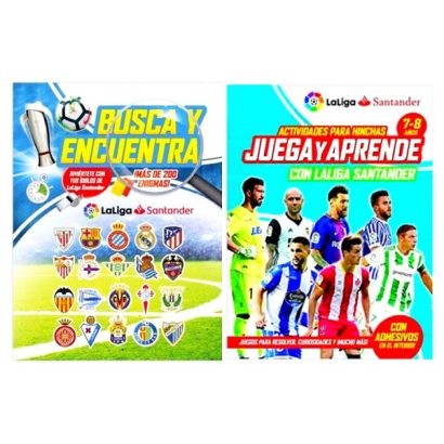 LA LIGA PACKx2 (JUEGA Y APRENDE 7/8 AÑOSVARIOS AUTORES BUSCA Y ENCUENTRA TB)