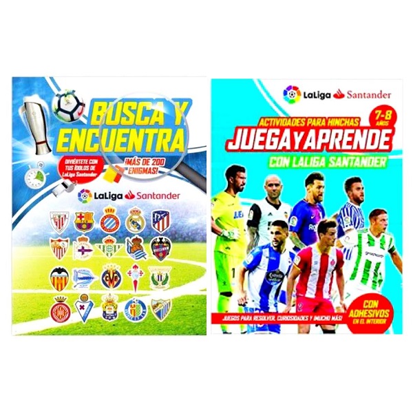 LA LIGA PACKx2 (JUEGA Y APRENDE 7/8 AÑOSVARIOS AUTORES BUSCA Y ENCUENTRA TB)