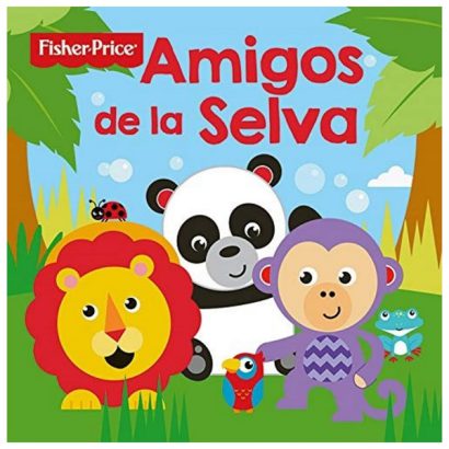 AMIGOS DE LA SELVA LIBRO BAÑO FISHER PRICE