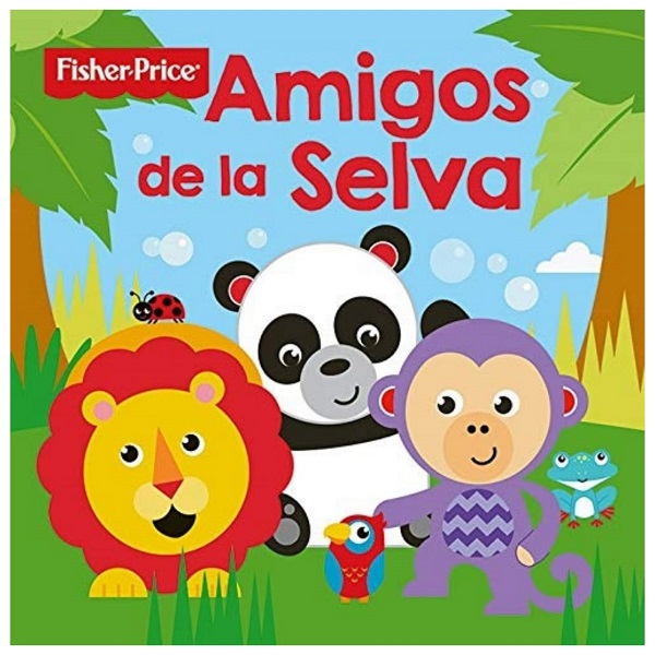 AMIGOS DE LA SELVA LIBRO BAÑO FISHER PRICE