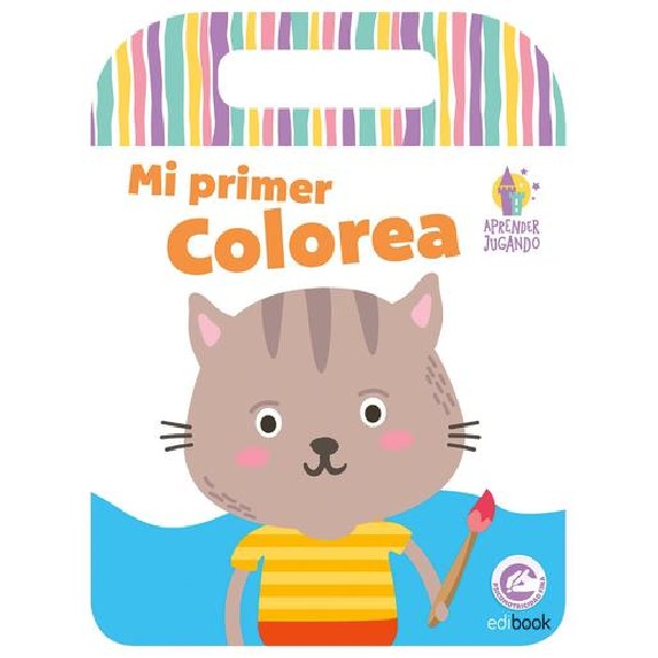 MI PRIMER COLOREA GATO APRENDER JUGANDO