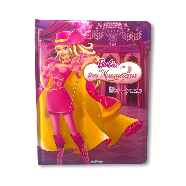 BARBIE Y LAS TRES MOSQUETERAS LIBRO PUZLES