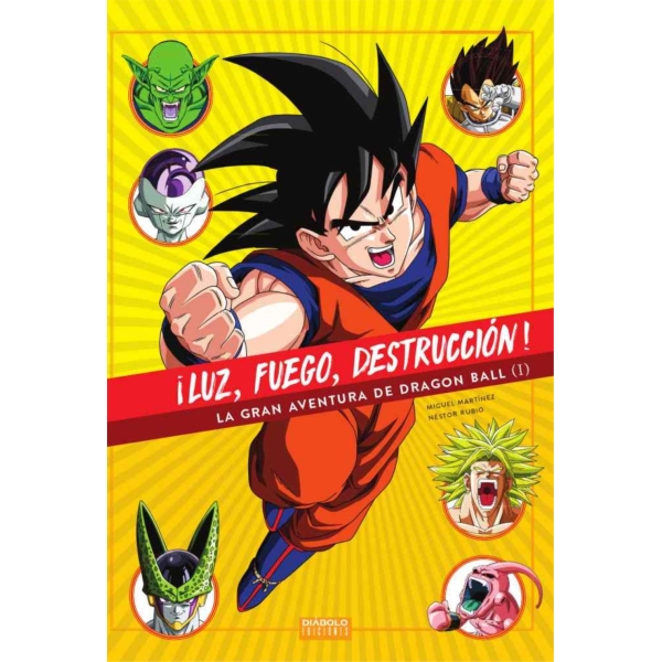 LUZ FUEGO DESTRUCCION LA GRAN AVENTURA DE DRAGON BALL 01