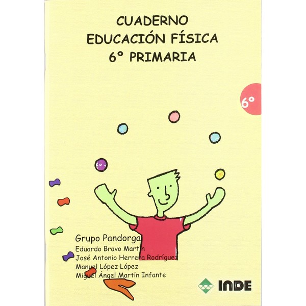 CUADERNO EDUCACION FISICA 6 DE PRIMARIA