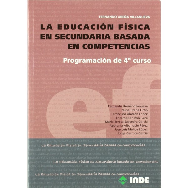 EDUCACION FISICA EN SECUNDARIA BASADA EN COMPETENCIAS PROGRAMACION CURSO 4