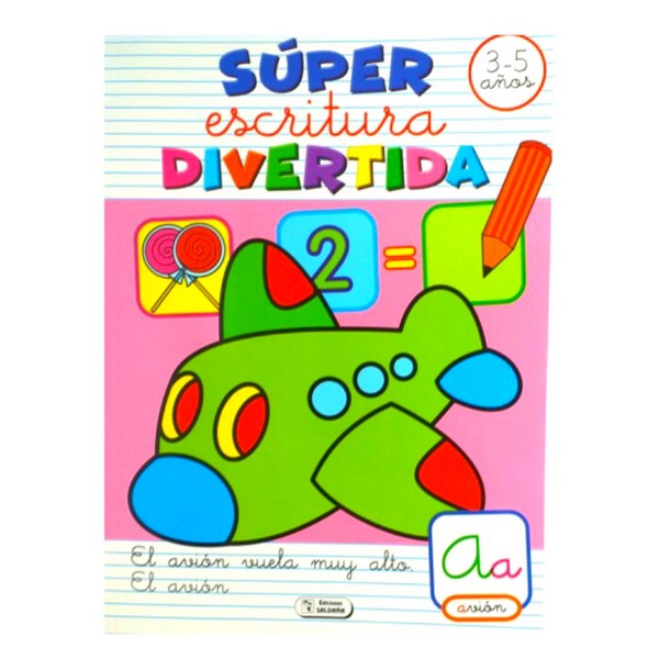 SUPER ESCRITURA DIVERTIDA ROSADO