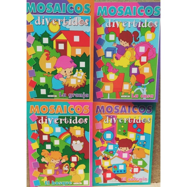 MOSAICOS DIVETIDOS PACKX4