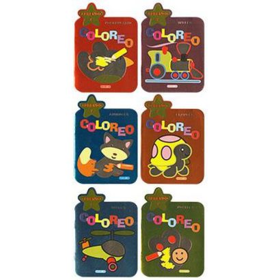 APRENDO Y COLOREO ( 6 TITULOS)