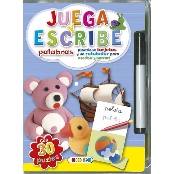 PALABRAS JUEGA Y ESCRIBE CON ROTULADOR BORRABLE