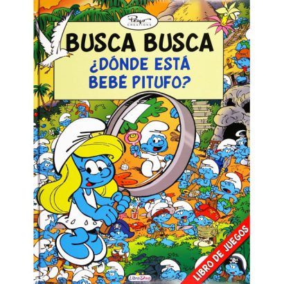 PITUFOS BUSCA BUSCA DONDE ESTA BEBE PITUFO