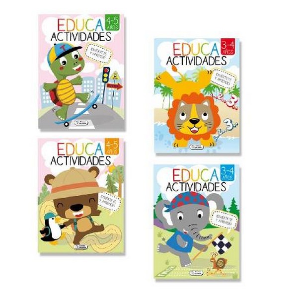 COLECCION EDUCA ACTIVIDADES 4 TIT