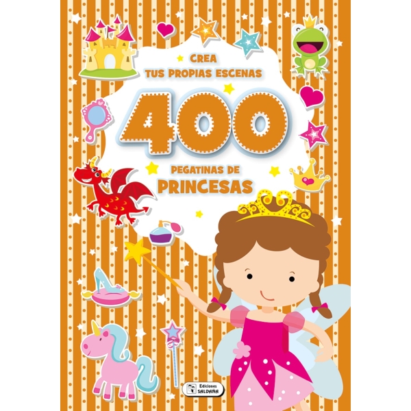 CREA TUS PROPIAS ESCENAS 400 PEGATINAS DE PRINCESAS SUPERPANORAMICOS