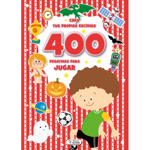 CREA TUS PROPIAS ESCENAS 400 PEGATINAS DE NIÑOS SUPERPANORAMICOS