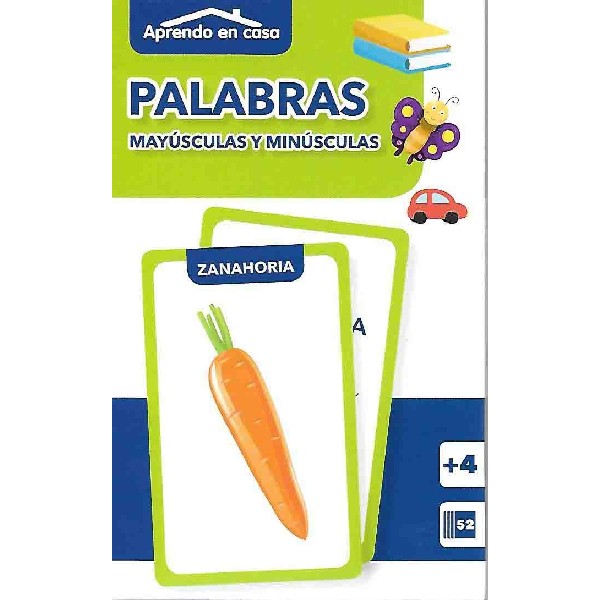 PALABRAS FLASH CARDS APRENDO EN CASA