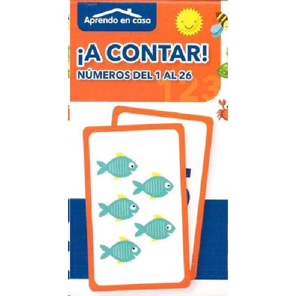 A CONTAR FLASH CARDS APRENDO EN CASA