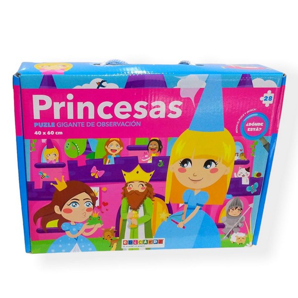 PRINCESA PUZLE GIGANTE DE OBSERVACION