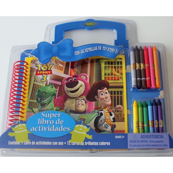 TOY STORY 3 SUPER LIBRO DE ACTIVIDADES VARIOS AUTORES HISTORIAS DIVERTIDAS ESTUCHE