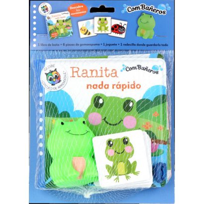 RANITA NADA RAPIDO LIBRO DE BAÑO