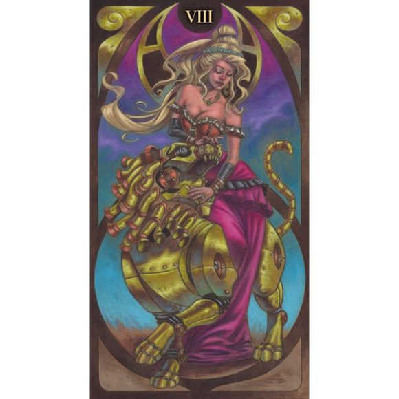 STEAMPUNK ART NOUVEAU TAROT - Imagen 2