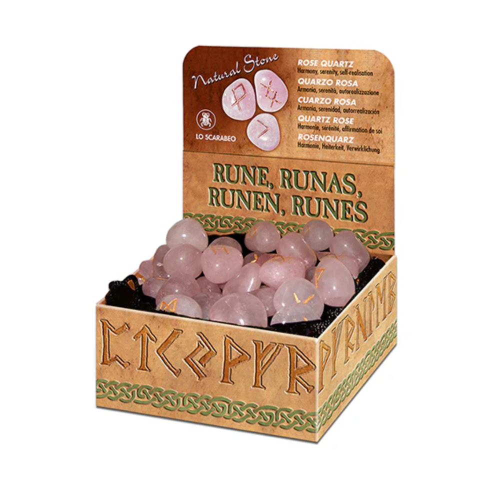 RUNAS CUARZO ROSA