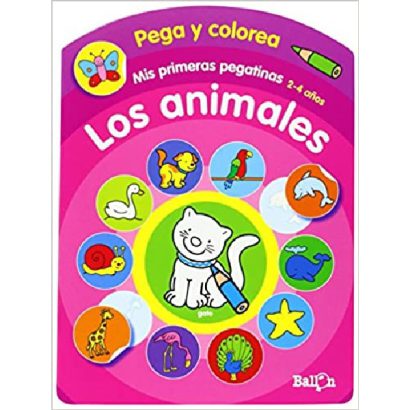 MIS PRIMERAS PEGATINAS 2VARIOS AUTORES4 AÑOS ANIMALES