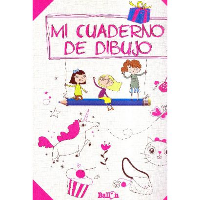 MI CUADERNO DE DIBUJO ROSA