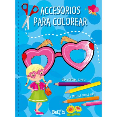 ACCESORIOS PARA COLOREAR CELESTE