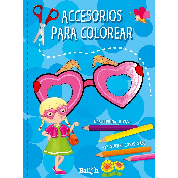 ACCESORIOS PARA COLOREAR CELESTE