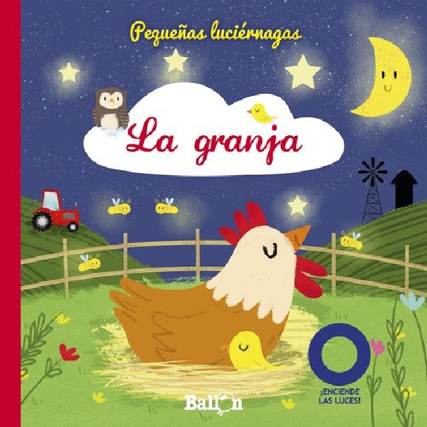 GRANJA PEQUEÑAS LUCIERNAGAS CON LUCES