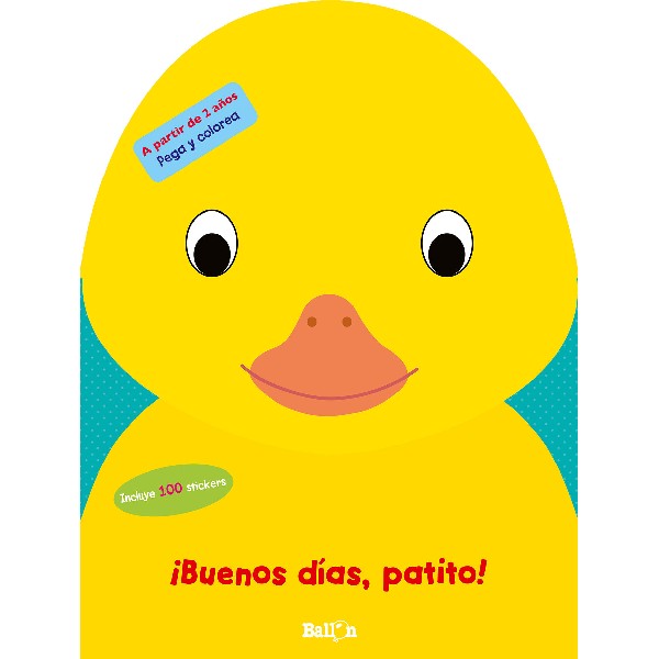 BUENOS DIAS PATITO PEGA Y COLOREA