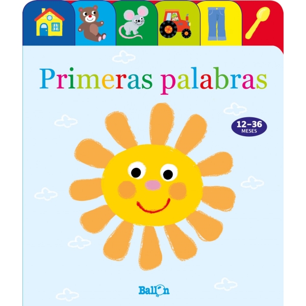PRIMERAS PALABRAS 12VARIOS AUTORES36 MESES