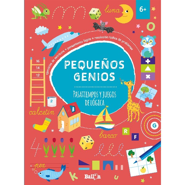 PEQUEÑOS GENIOS PASATIEMPOS Y JUEGOS DE LOGICA