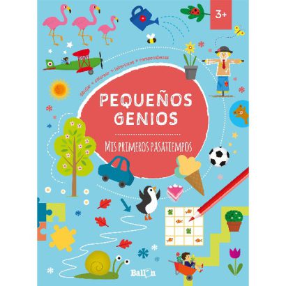 PEQUEÑOS GENIOS MIS PRIMEROS PASATIEMPOS