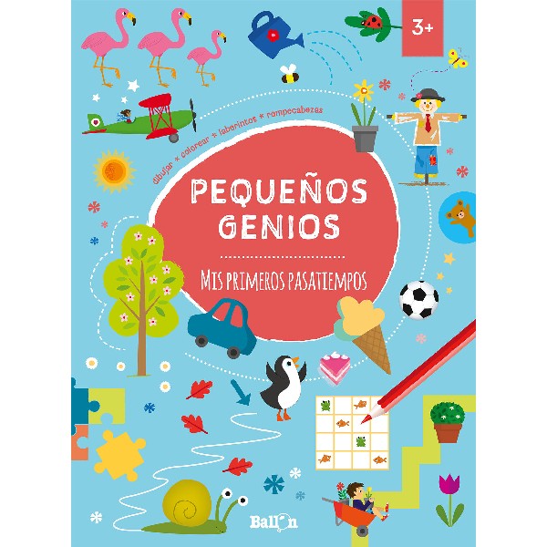 PEQUEÑOS GENIOS MIS PRIMEROS PASATIEMPOS