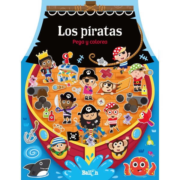 PIRATAS PEGO COLOREO