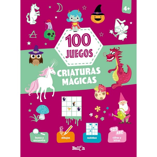 100 JUEGOS CRIATURAS MAGICAS +4